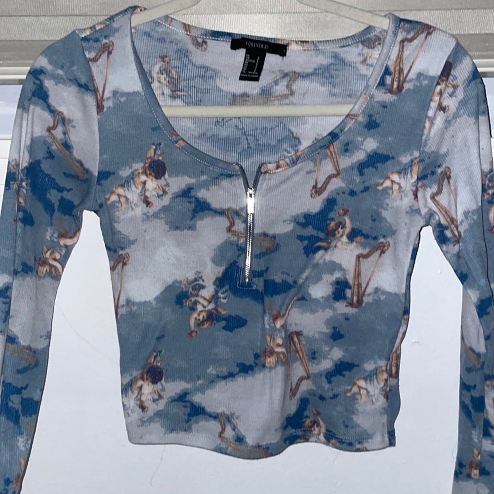 Angel crop top